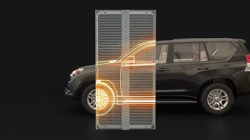 YAHAM transparent LED Display Design Detail C0 Series