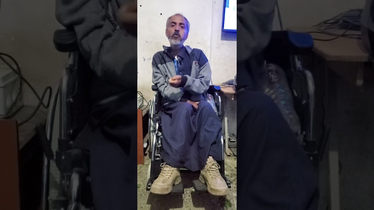 انا | صفوان الضلعي | تعبت وانا اعاني من البشر قبل الاعاقه اما الاعاقه فهي نعمه من نعم الله علينا