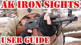 AK Iron Sights - User Guide to AK 47 (AKM) and AK 74 Iron Sights