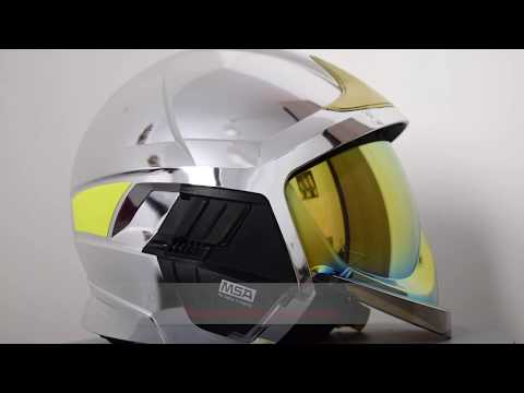 MSA Casque F1 XF Métalisé