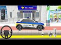 New Real Police Station Cop Cars For Parking My House - 3D Driving Class - Android GamePlay