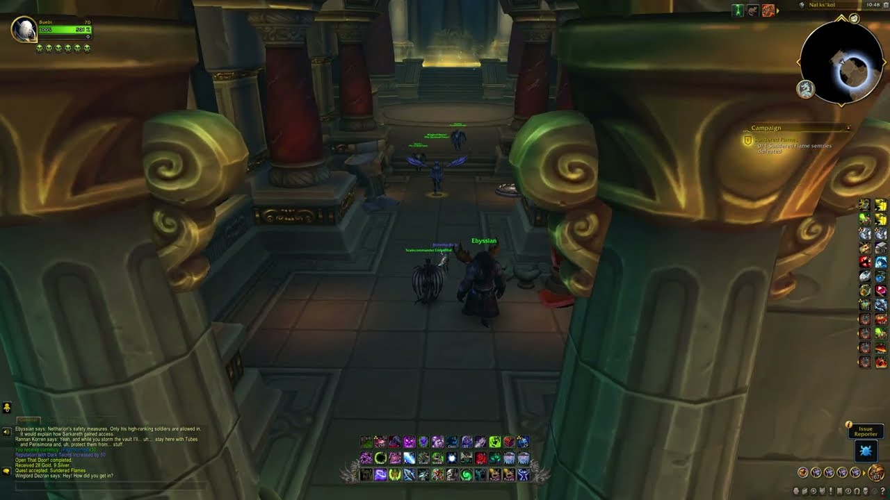 Sundered Flames, WoW Dragonflight Quest