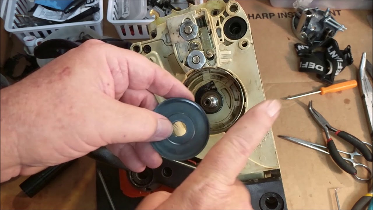 Stihl 025 2nd Rebuild PTO Side Completed