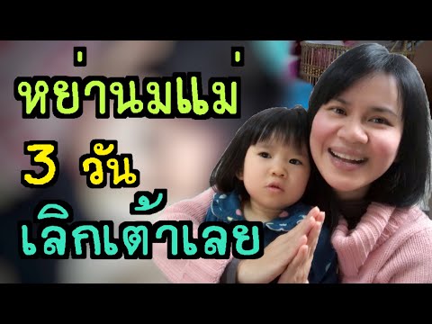 วิธีหย่านมแม่แบบไทยๆ3วันเลิกเต้าเลย
