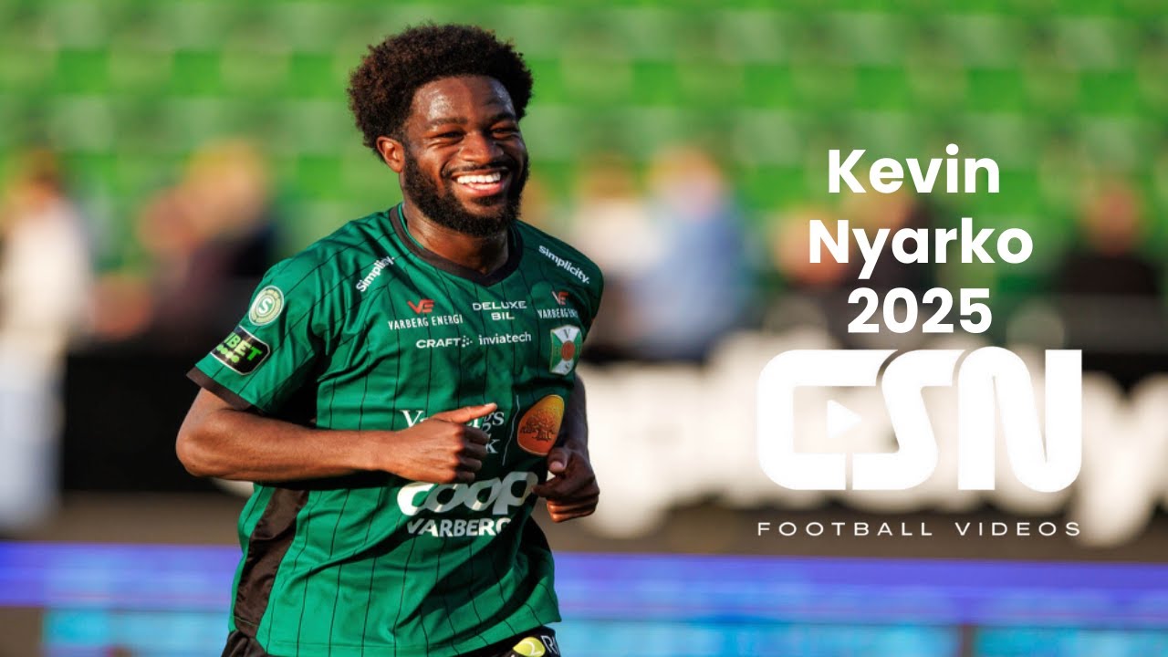 Kevin Nyarko (SJK Seinäjoki & Varbergs BoIS) - Goals, Skills & Assists 2025 | HD