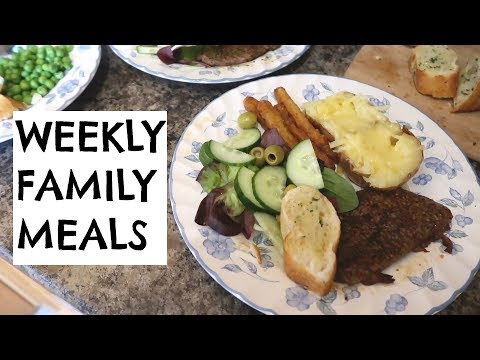 WEEKLY FAMILY MEALS | UMBUMGO FAMILY VLOGS