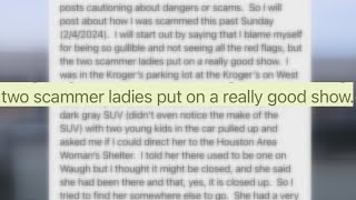 Scammers pretending to be domestic violence victims
