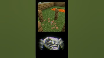 Minecraft troll face logic #shorts #minecraft #viral #logic #trollface #subscribe #subscribe