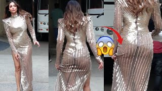 Malaika Arora Wearing High-Thigh Slit Outfit For Jhalak Dikhlaja Shoot 😮 | MS shorts