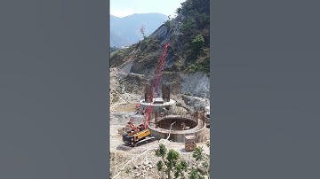 Bridge underground piling machine  | Best #viral #shortsvideo