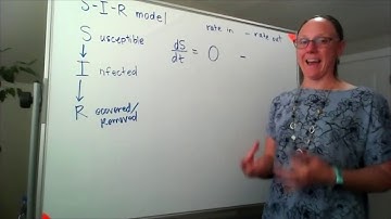 S-I-R model - intro calculus epidemiology model