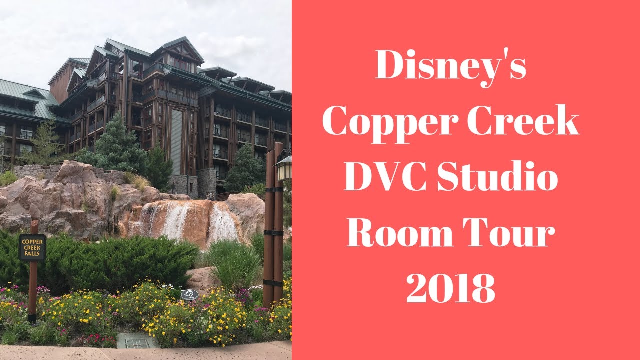 Disney's Copper Creek Deluxe Studio Villa Room Tour 2018 | Wilderness Lodge Christmas Decorations!