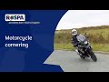 Motorcycling cornering