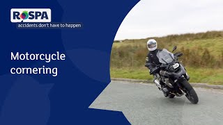 Motorcycling cornering