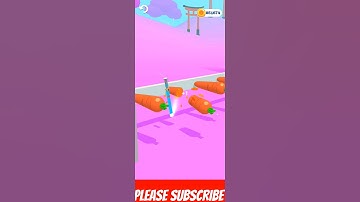 carrots 🥕 slice it all short