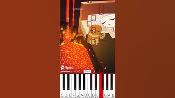 Falling in a Dream | Brainrot Animation (@fash) - Octave Piano Tutorial