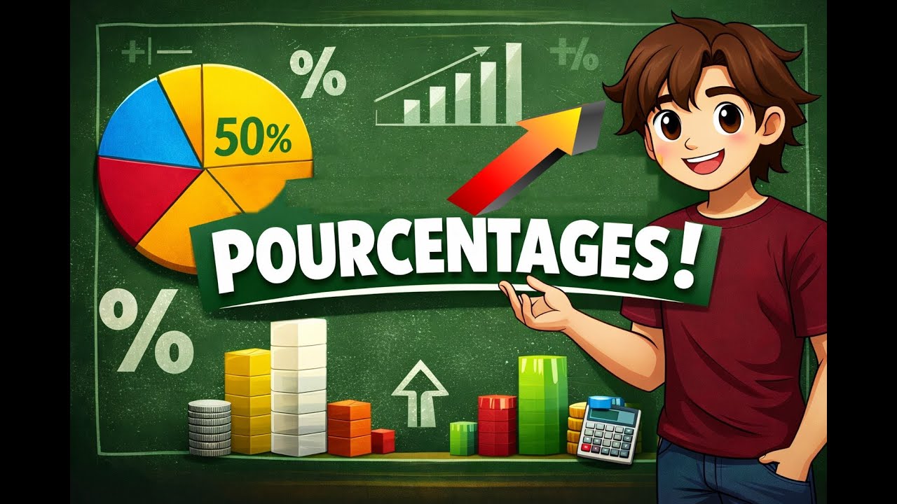 Tout savoir sur les pourcentages (cours pour adultes)