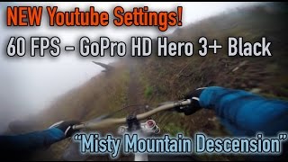 Descending The Mountain Mist In 60 Fps