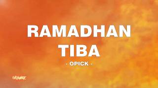 Opick  Ramadhan Tiba  Lirik Orange