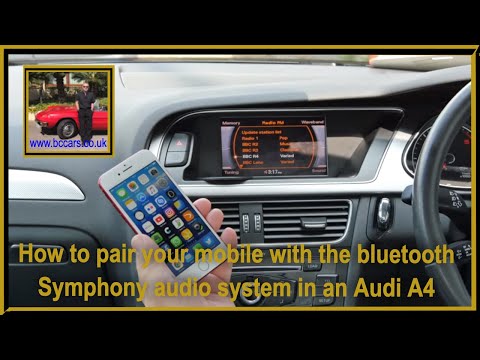 Bluetooth for car radio Audi Symphony 3 and much more