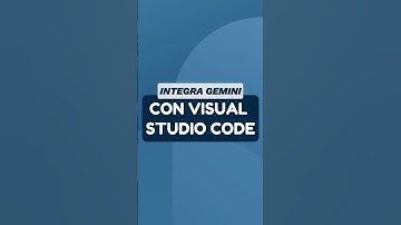 COMO INTEGRAR GOOGLE GEMINI CON VS CODE | IA & AUTOMATIZACIÓN
