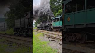 Oldest Steam Locomotive At Cass Scenic Railroad Departs For Whittaker Station