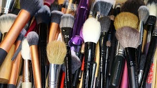 Makeup Brush Declutter 2017