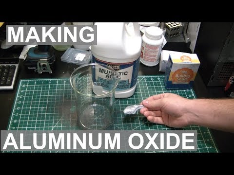 Making Aluminum Oxide For Synthetic Ruby -