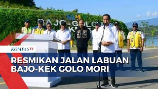 Jelang ASEAN Summit 2023, Jokowi Resmikan Jalan Lintas Labuan Bajo-Golo Mori