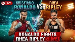 RHEA RIPLEY vs. CRISTIANO RONALDO! 🤯 #WWE2K25 #ShortsLive