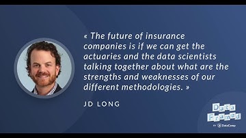 #37 Data Science and Insurance (with JD Long)