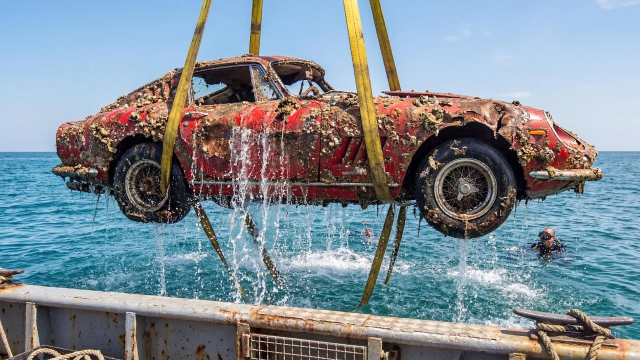 Decades Lost at Sea - Restoring This Rare Ferrari 275 GTB/4 to Perfection