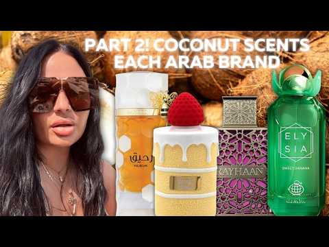 BEST ARABIAN AFFORDABLE COCONUT PERFUMES PART2 | PERFUME REVIEW | Paulina&Perfumes