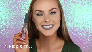 Matte Liquid Lipstick Swatches Aboni Cosmetics