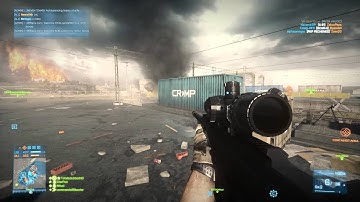 Battlefield 3 Glitch / Bug - Gliding on air - By Totallydubbed