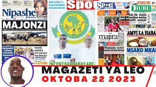 Magazeti ya leo 22/10/2023 Magazeti ya leo asubuhi ijumapili,magazeti ya michezo leo jumapili |YANGA