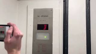 Vintage Otis Winding Drum Elevator @ Burke Lewis Apartments - San Francisco, CA.