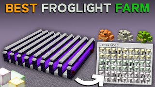Minecraft BEST Froglight Farm 26.1 - Every Colors Froglight Farm - 11,500+ Per Hour!