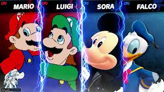 Hotel Mario & Luigi vs Mickey & Donald