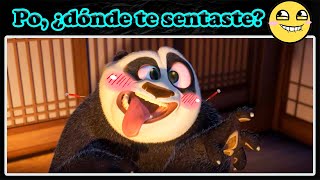TOP 100 MOMENTOS XD 🤣 | Kung Fu Panda 🐼🥶