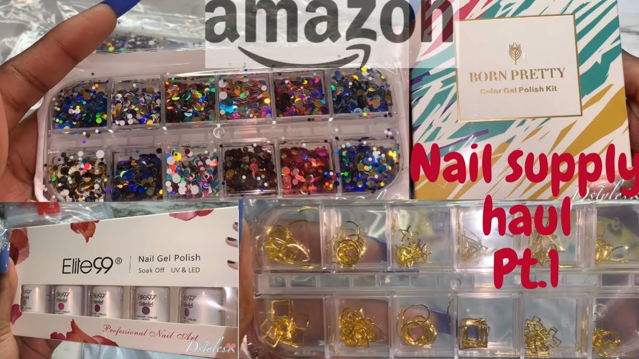 Amazon Nail supply Haul Ep.1 Beginner friendly Affordable 