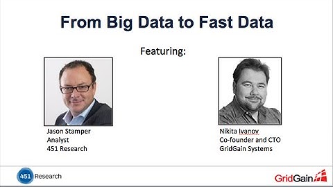 From Big Data to Fast Data