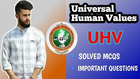 UHV VTU IMPORTANT QUESTIONS 🔥 21UH49(Universal Human Values)