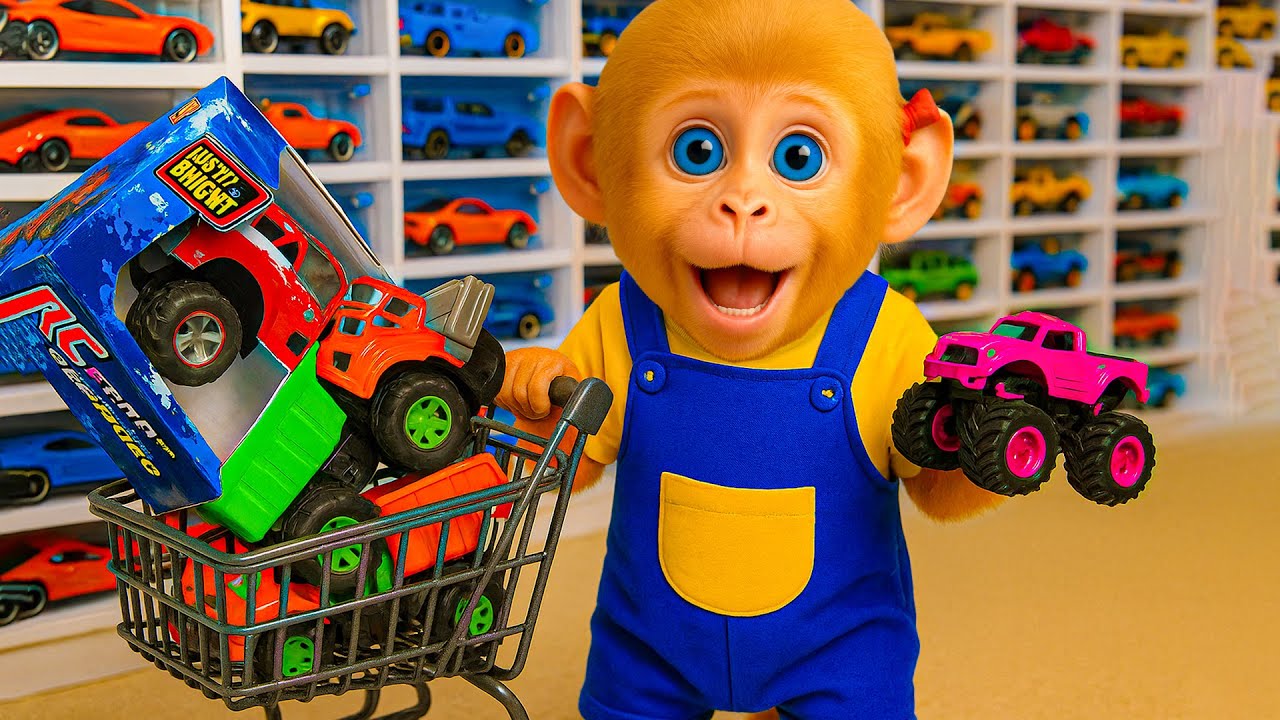 ¡Descubre la misión secreta de LADO en un supermercado lleno de camiones monstruo! 🚚🧠| MONO LADO TV