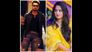 surya vs anushka shetti 💚 #surya #anushkashetty