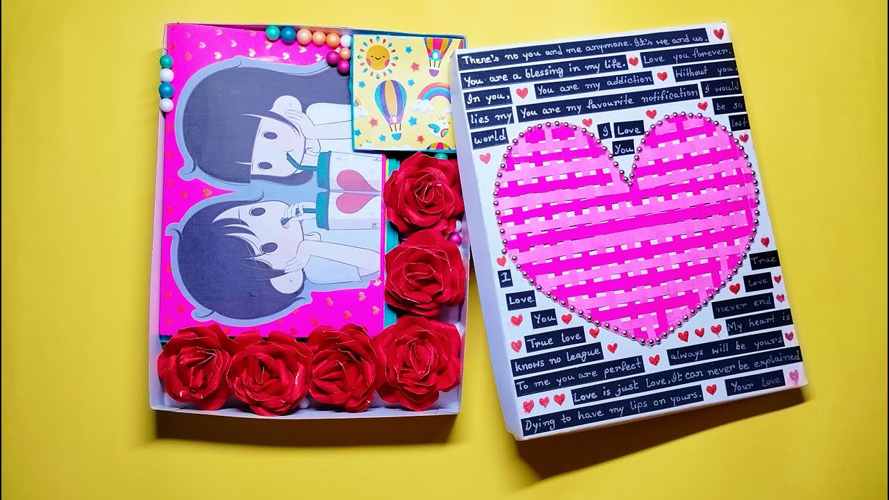 Valentine s Day Gift Box Making DIY Handmade Gift Box For Him valentine-s-day-gift-box-making-diy-handmade-gift-box-for-him