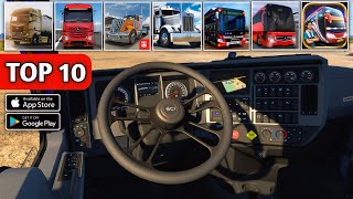 🚚Top 10 Truck & Bus Mobile Simulator Games That Will Make You Feel Like Playing PC Simulator Games! screenshot 5