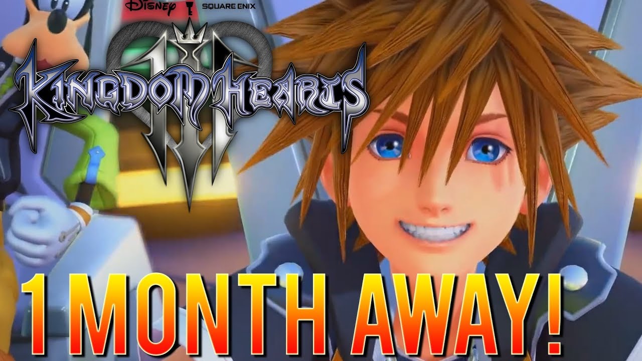 Kingdom Hearts 3 Releases In Exactly 1 Month!