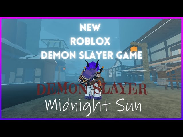 Becoming a Demon in the New Roblox Demon Slayer Game!