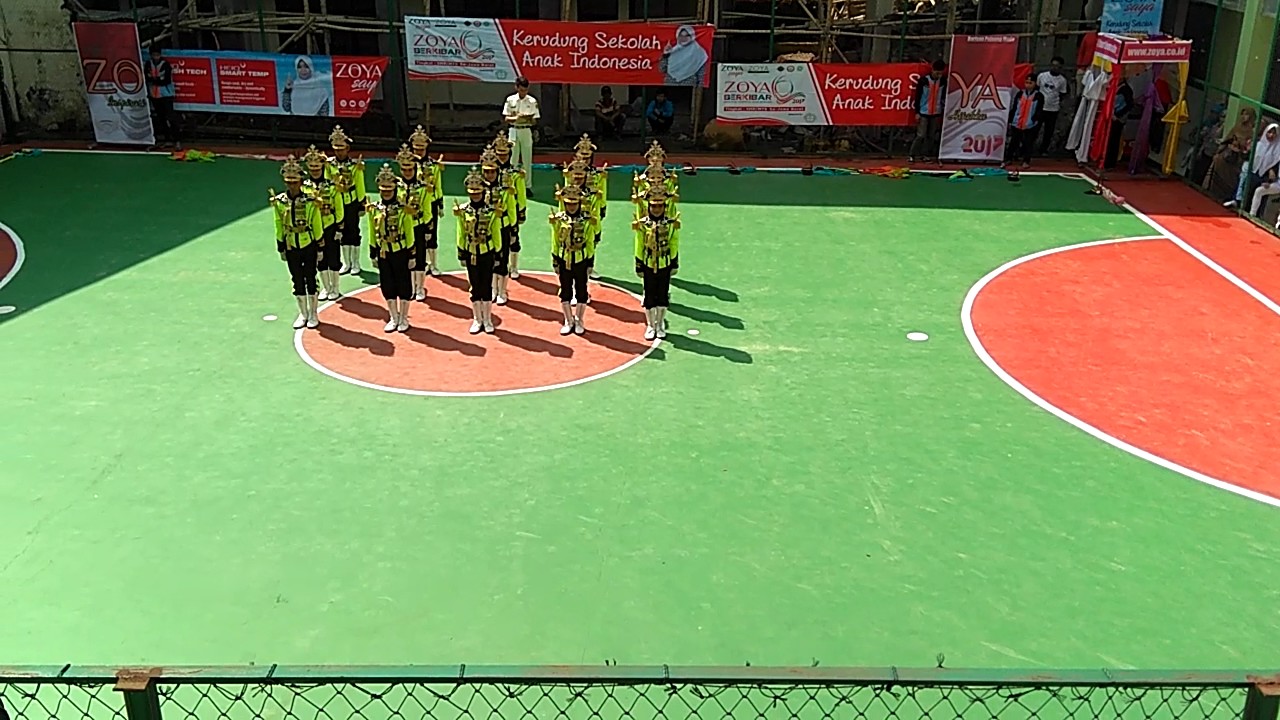Paskibra Smp Setia Gama Lomba Di Zoya Berkibar 2017